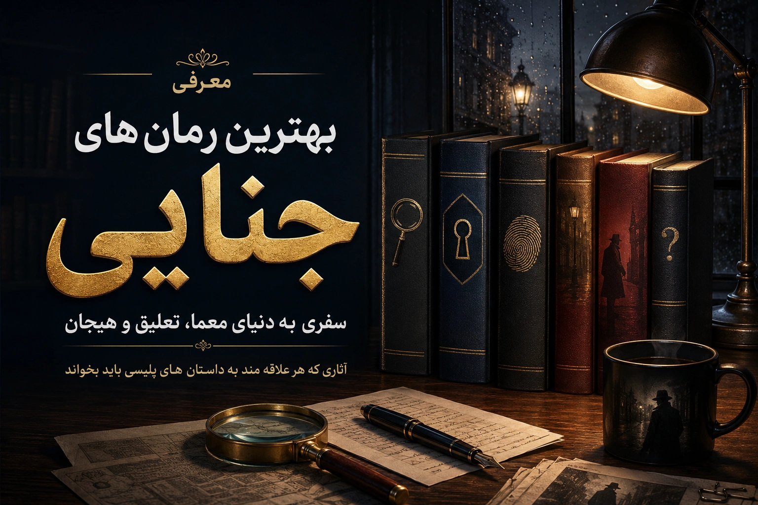 معرفی بهترین رمان های جنایی